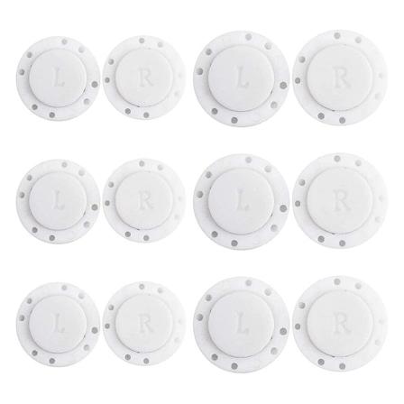 Näkymätön Muovinen Magneettipainikkeet Ommelutarvikkeet Magneettikivi Solki Automaattinen DIY Laukku Magneettipainikkeet Vaatteille