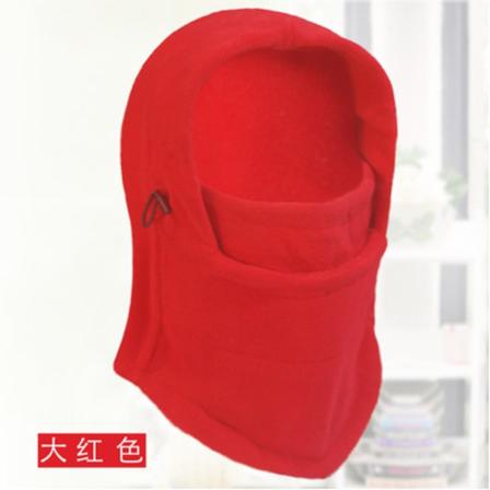 Tykk, multifunksjonell fleece ridehette med maske, CS-hette, utendørs ridehette 5