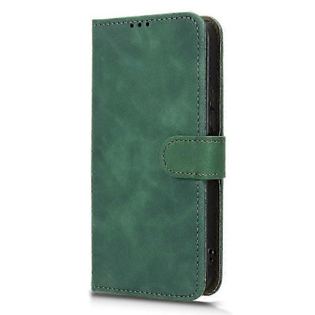 Kompatibel for ZTE nubia Air Lærveske Hudfølelse Anti-fall Lommebok Flip Telefondeksel(h})