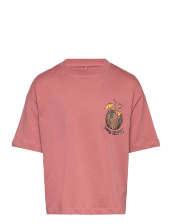 The New Tnoleen Os S_S Tee - Pink - 98/104