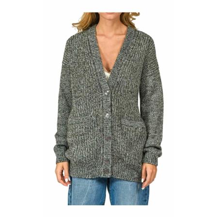 Patrizia Pepe, Cardigans Grijs, Dames, Maat:S