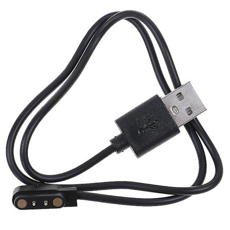Magnetisk 2-bens 4mm afstandsarmbånd opladningskabel til smartwatch
