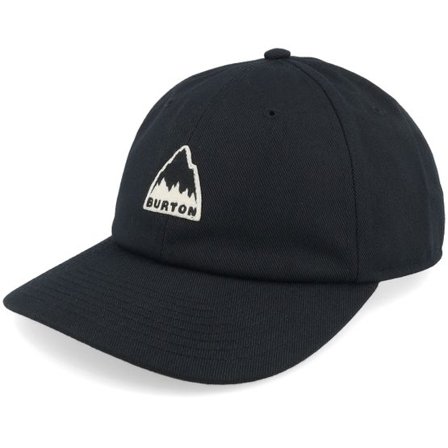 Burton - Svart unconstructed Keps - Rad Dad Hat True Black Dad Cap @ Hatstore