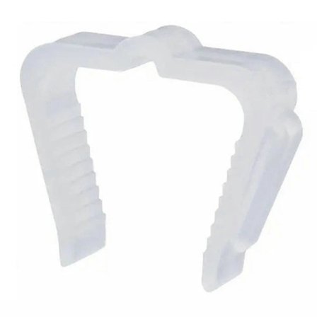 50 stk Julerlys Hengerkroker 1 5/8 Tommer Fascia Brettklips Vanntett Plast Utendørs Høytidslys Klips