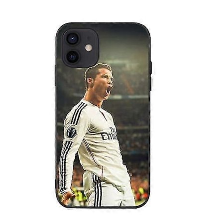 Iphone 12 13 14 Mini Pro Max Plus Mobilskal, Ins Ny Design Fotbollsstjärna Ronaldo Iphone Skal