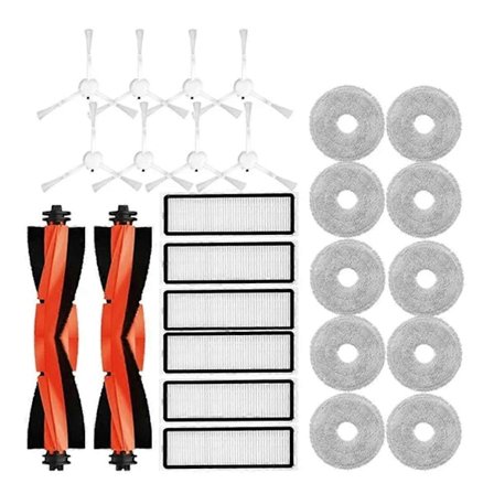 Robotti-imurin S10 Plus / S10+ / B105 pääharja sivuharja Hepa-suodatin moppiliina varaosa