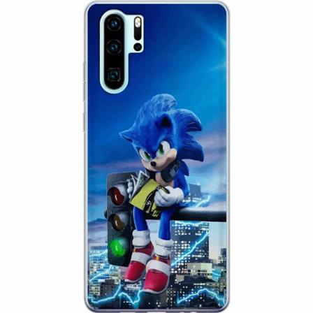 Huawei P30 Pro Genomskinligt Skal Sonic The Hedgehog