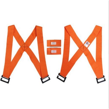 Flytteværktøj skulder flytteværktøj bindende bælte skulderreb enkelt dobbelt nylon tungt arbejdsbesparende flyttebælte