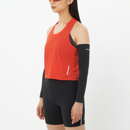 Salomon - Koszulki Odzież Sense Aero Short Tank W