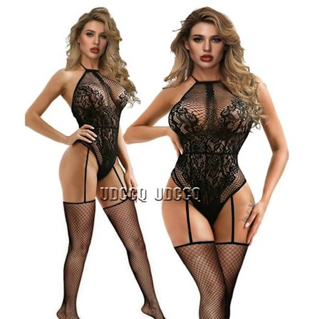 Seksikäs naisten alusasu seksikäs naisten kalaverkko body plus-koon body seksikkäät sukkahousut yöasut pehmeät alusvaatteet pyjamat