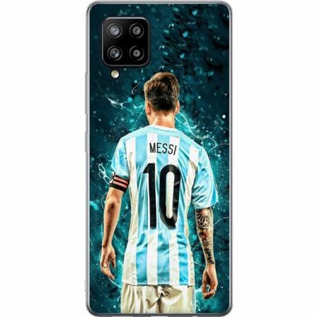 Samsung Galaxy A42 5g Genomskinligt Skal Messi