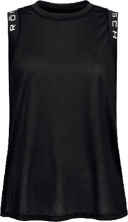 Röhnisch Women's Kay Mesh Singlet Women Short sleeved fitness sweater Black S