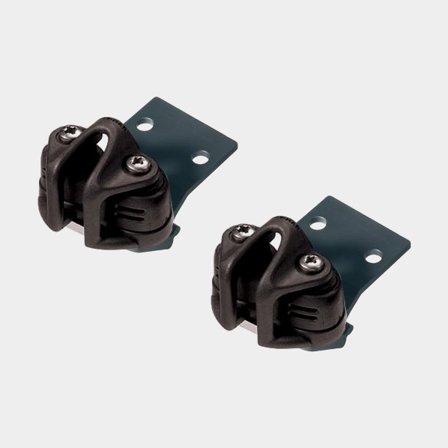 End stop Lewmar NTR, line lock, size 1, black, 2-pack