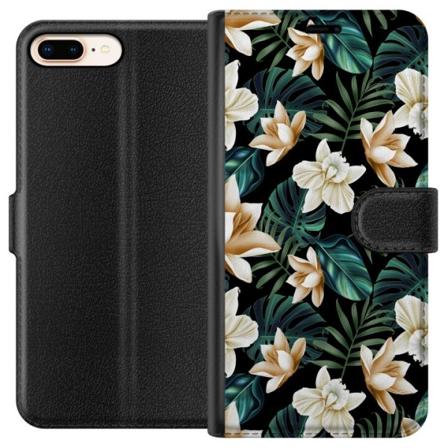 Apple iPhone 8 Plus Lommeboketui Blomster