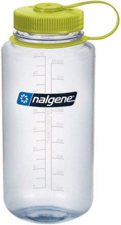 Nalgene Bottle 1 l Wide Mouth Sustain Clear