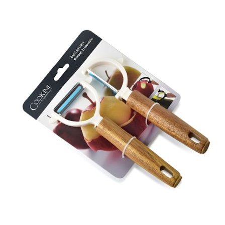 BASIC KITCHEN - Komplet 2 obieraków COOKINI, multikolor