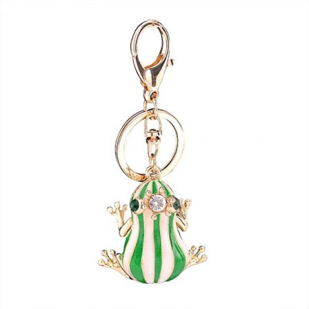 Sammakko avaimenperä Rhinestone avaimenperä Laukku Lompakko Korut Syntymäpäivälahjat