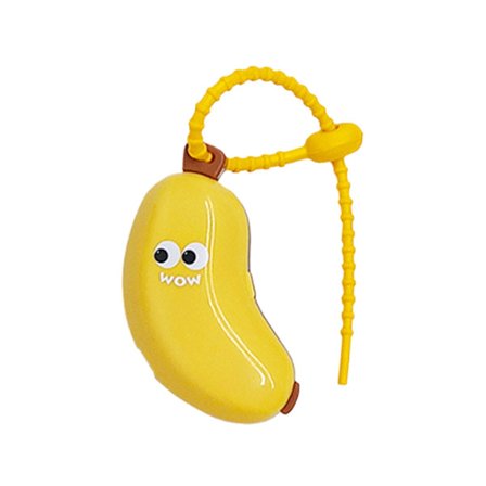 Reise Bananform Tannbørstehodeholdere Beskyttere Med Klips For Reise Baderom Viktig Slank Design Enkel Oppbevaring