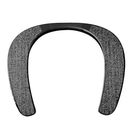 Kaulaan asennettava Bluetooth-kaiutin Hifi-puettava Bluetooth-kaulanauha Peli Surround Sound Bar Stereo Ou