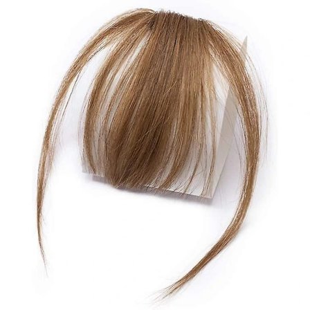 Frynsehårforlengelser av ekte hår 100% ekte hårforlengelse i ett stykke med tinninger[CO]