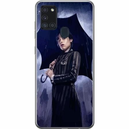 Samsung Galaxy A21s Skal / Mobilskal - Wednesday Addams