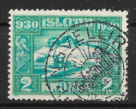 Island 1930 - AFA 137 - Stemplet