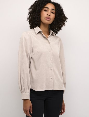 Kaffe Kahermine Shirt - Cream - 44