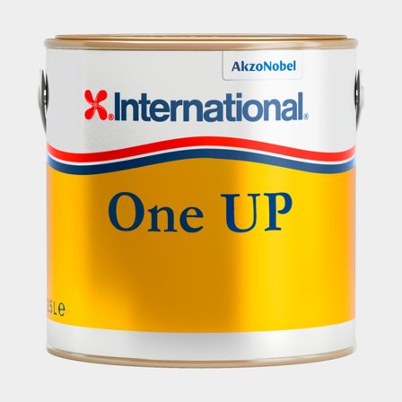 Grundmaling / primer til bådlak International One UP, 0.75 liter - hvid - Bådmaling