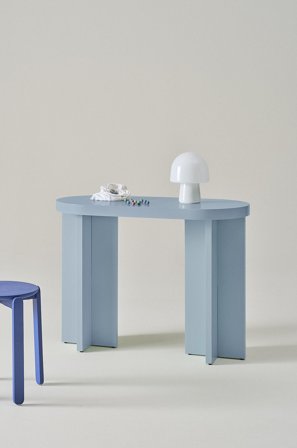 Jotex - Mini Skrivebord For Barn 50x100 Cm Lys blå - CRUZ - Kjøp Barnebord hos Jotex