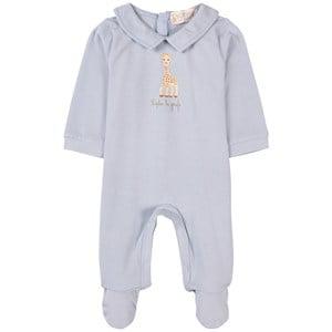 Sophie La Girafe Heather Giraffe Footed Baby Body 6 Months - All in ones - 6 months - Blue