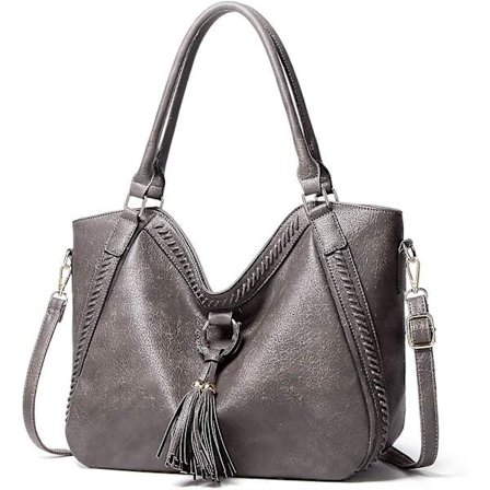 Women Handbags, Pu Leather Shoulder Bags Large Capacity Tote Bags Hobo Bags With Adjustable Shoulder Strap