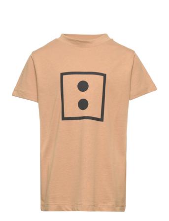 Cbsimon Ss Tee T-shirt Beige Costbart