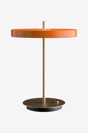 Umage - Bordslampa Asteria Table Ø 40 x 30 cm - Orange - Uppladdningsbara lampor - Från Homeroom