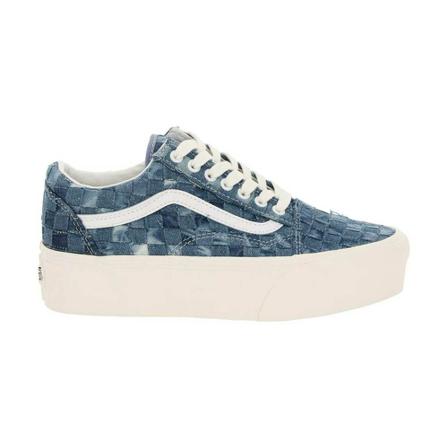 Vans old skool stackford denim sneakers Blå, Dame, Størrelse: 36 EU