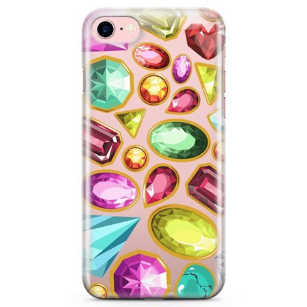 Bjornberry iPhone 7 TPU Skal - Diamanter