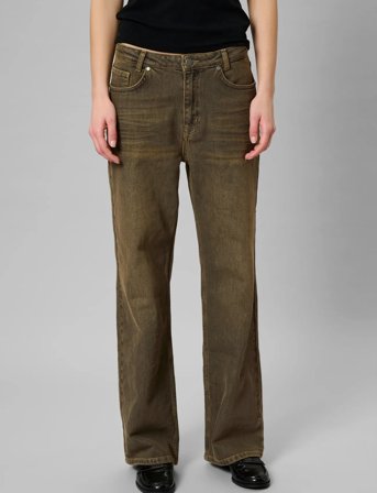 My Essential Wardrobe Mwlouis 139 High Wide - Khaki green - 28 x 32