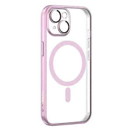 TOTU PC-03 deksel for iPhone 15 Plus Kompatibel med MagSafe Beskyttende TPU-telefondeksel