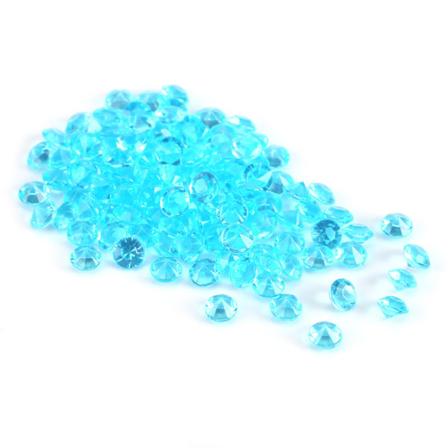 1000 stk/pose 6 mm gjennomsiktige akrylperler vasefyller bryllupsfestdekor DIY-ornamenttilbehør