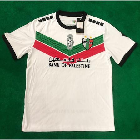 Palestina fotbollströja 2023/24 tröja hemma borta vit White-B White-B 2XL