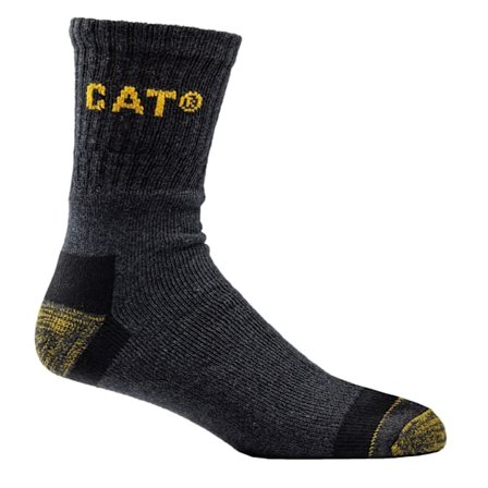 Caterpillar Premium Work Socks för män (3-pack) 6 UK-11 UK Charcoal