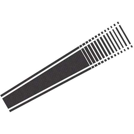 Bilstripe klistremerke, bil vinyl klistremerke racing stripe klistremerke
