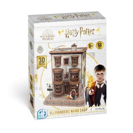 Harry Potter Ollivanders Trollstavsbutik 3d-pussel 66 Bitar