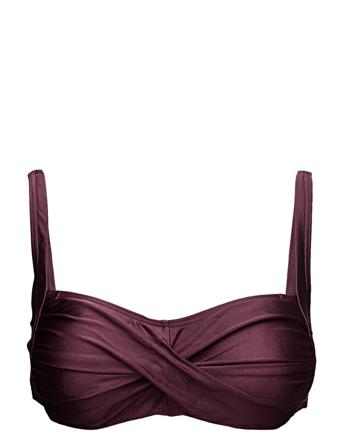 Argentina Bando Swimwear Bikinis Bikini Tops Wired Bikinitops Rød Missya