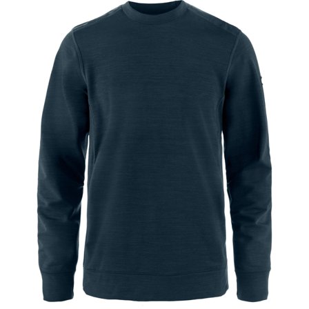 Fjällräven Keb Fleece Crew Neck XS - Miehet - Dark Navy/Sininen - Fleecet