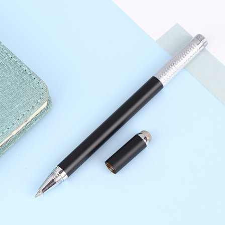 3 i 1 Stylus Penna för Smartphone Tablet Svart