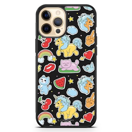 Bjornberry Hårdskal iPhone 12 Pro Max - Klistermärken