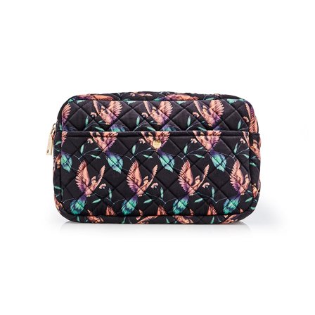 Fan Palm Beauty Bag Black Hummingbird L, Tøj & Bolig, Makeup- & Toilettasker, Toilettasker