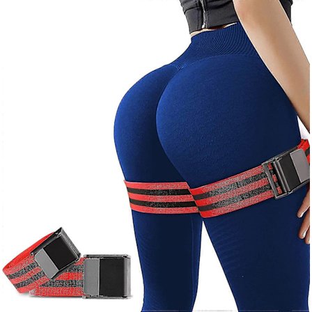 Blodflödesbegränsningsband för kvinnor, glutes & höftbyggande, ocklusionsträningsband Bfr-paket Booty Bands, bästa tygresistansbanden för träning