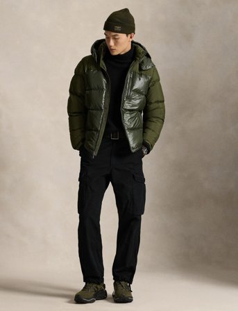 Polo Ralph Lauren The Gorham Two-Tone Down Jacket - Green - S