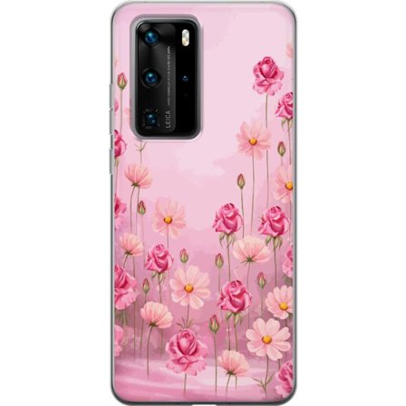 Kompatibel Mobilcover til Huawei P40 Pro Petal Reverie Soft Blush